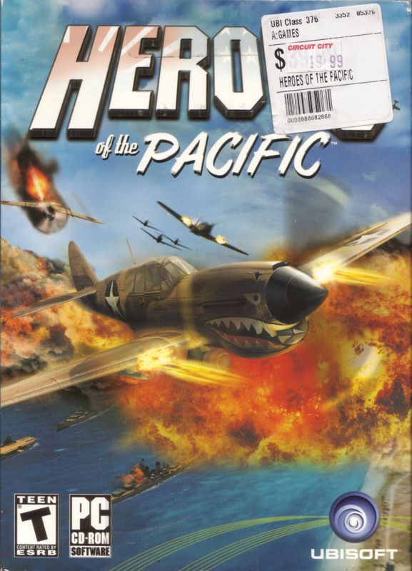 Heroes of the Pacific box art for Playstation 2